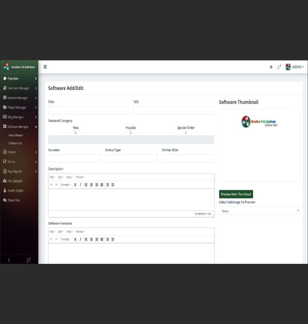 Kreative Tek Solutions CRM (Custom CRM) - Kreative Tek Solutions