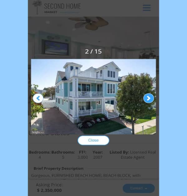 Second Home Market (Custom Website) - Kreative Tek Solutions