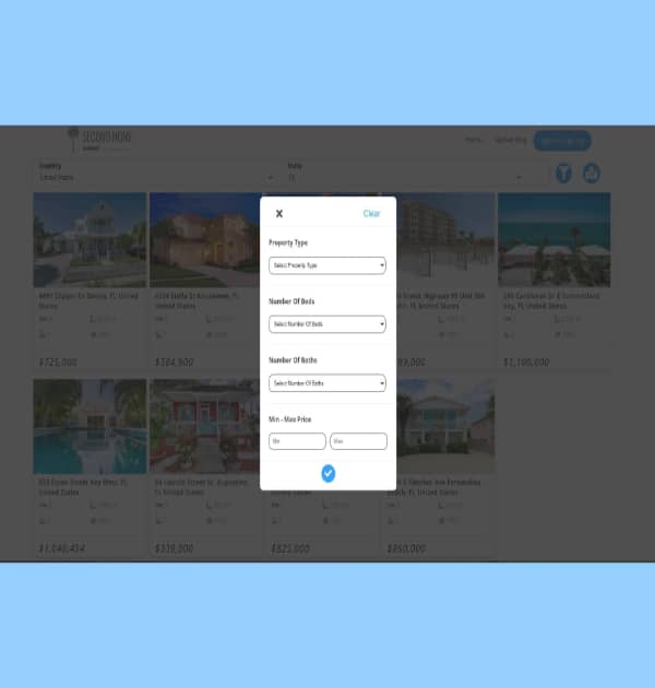 Second Home Market (Custom Website) - Kreative Tek Solutions