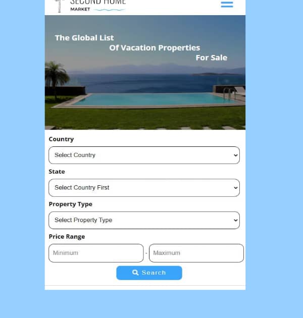 Second Home Market (Custom Website) - Kreative Tek Solutions